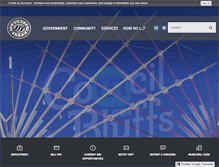 Tablet Screenshot of councilbluffs-ia.gov